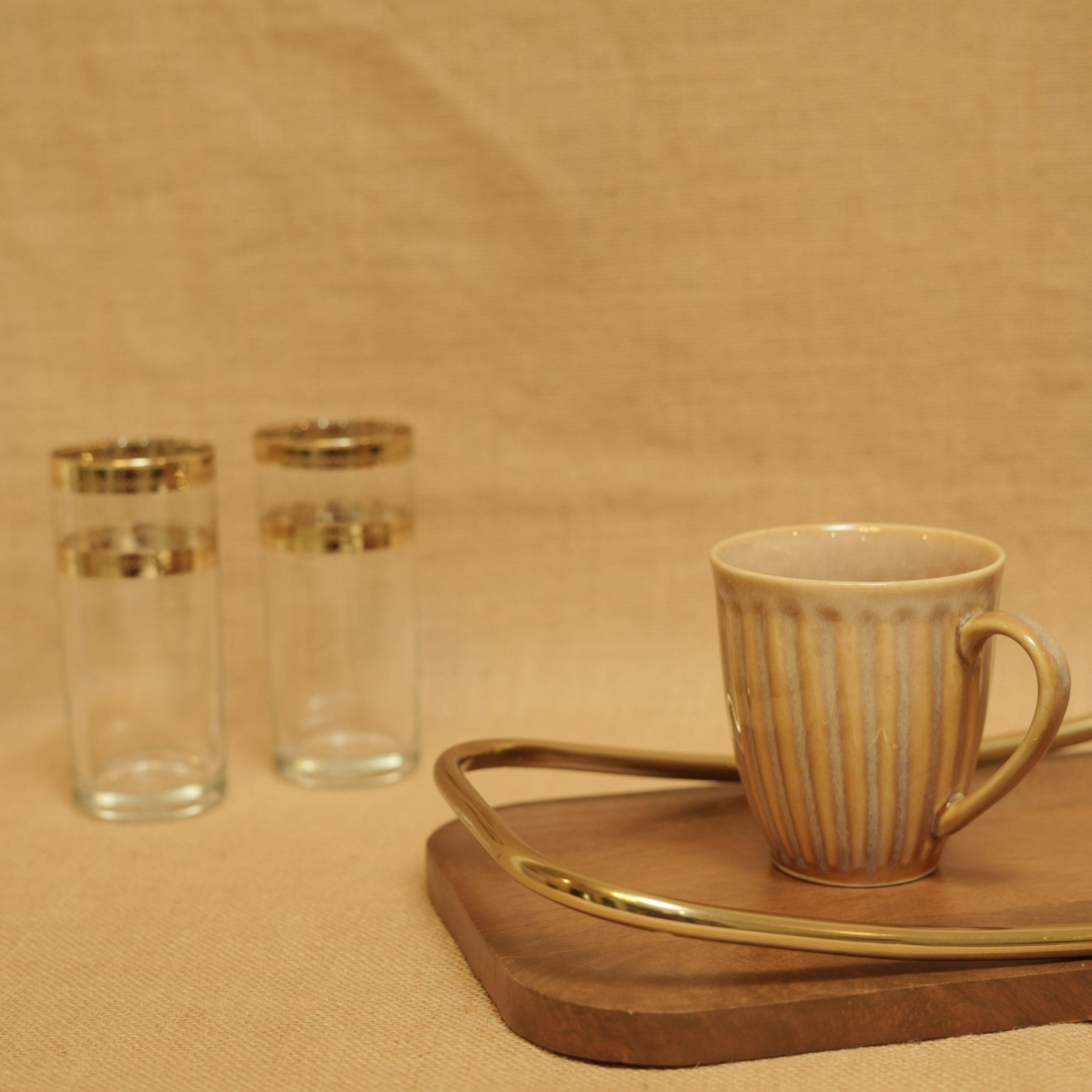 Aurora Curve Wooden Tray