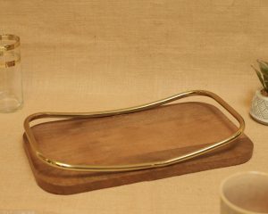 Aurora Curve Wooden Tray