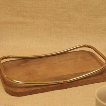 Aurora Curve Wooden Tray
